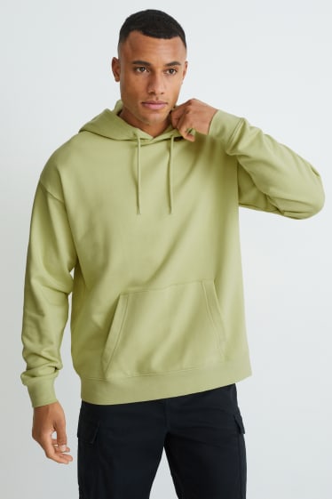 Heren - Hoodie - lichtgroen