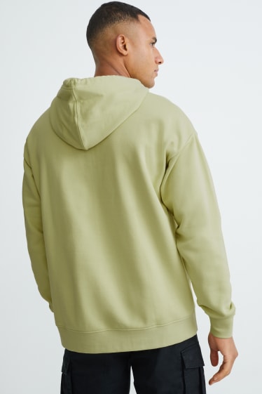 Heren - Hoodie - lichtgroen