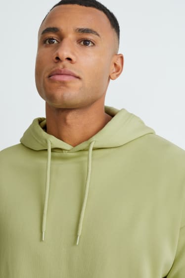 Heren - Hoodie - lichtgroen