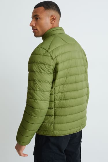 Men - Quilted jacket  - green