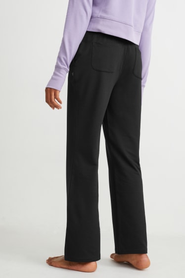 Mujer - Pantalón funcional - yoga - 4 Way Stretch - negro