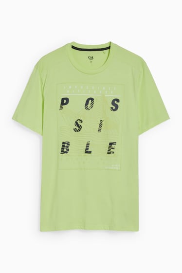 Uomo - Maglia funzionale - verde chiaro