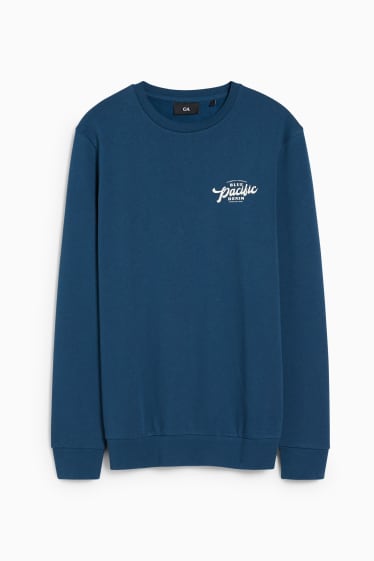 Hombre - Sudadera - azul