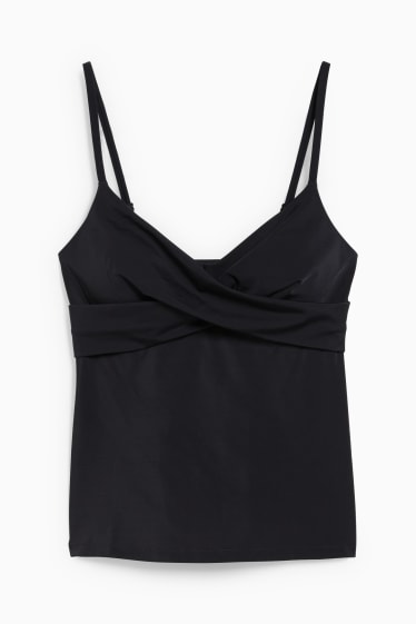 Damen - Tankini-Top - wattiert - LYCRA® XTRA LIFE™ - schwarz