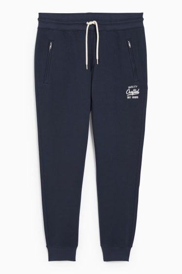 Uomo - Pantaloni sportivi - blu scuro