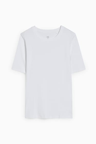 Femmes - T-shirt - blanc