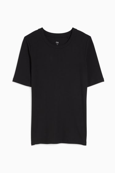 Damen - T-Shirt - schwarz