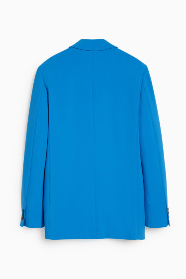 Women - Oversized blazer - blue