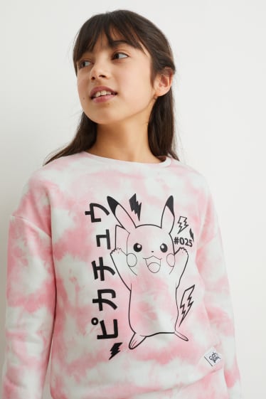 Copii - Pokémon - bluză de molton - roz