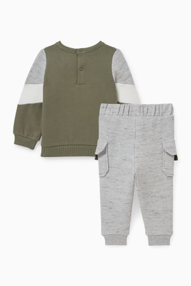 Babys - Baby-Outfit - 2 teilig - grün