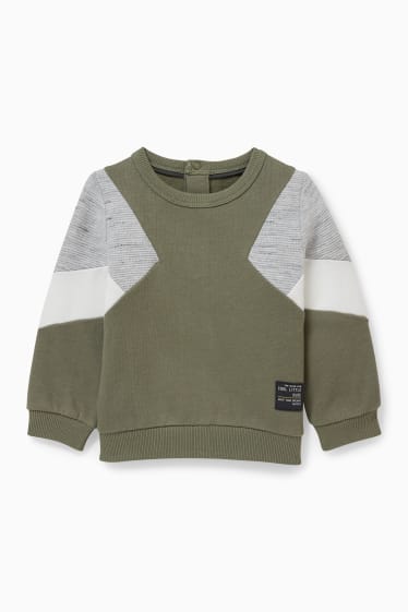 Baby Jungen - Baby-Outfit - 2 teilig - grün