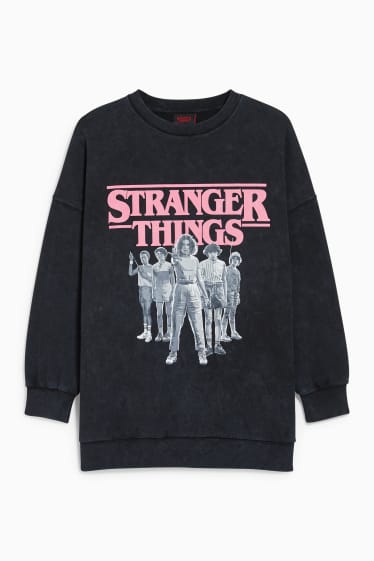 Damen - Sweatshirt - schwarz