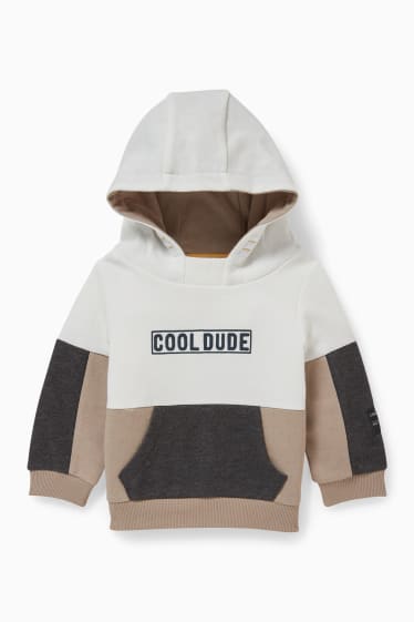 Baby Jungen - Baby-Outfit - 2 teilig - weiss