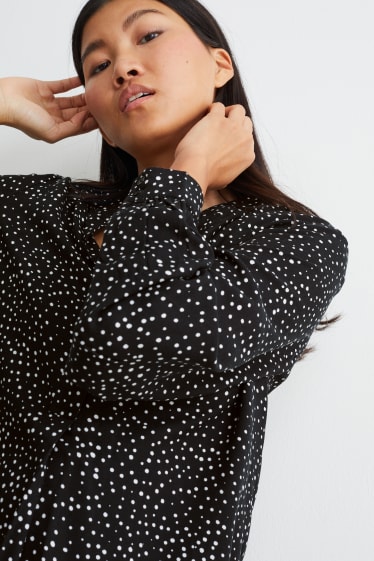 Donna - Blusa - a pois - nero