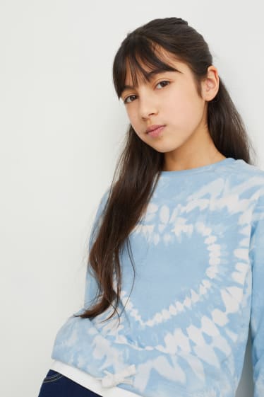 Kinder Mädchen - Sweatshirt - hellblau