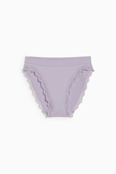 Women - Briefs - seamless - LYCRA® - lilac