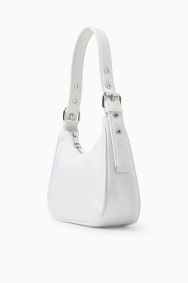 Donna - CLOCKHOUSE - borsetta da portare a spalla - bianco