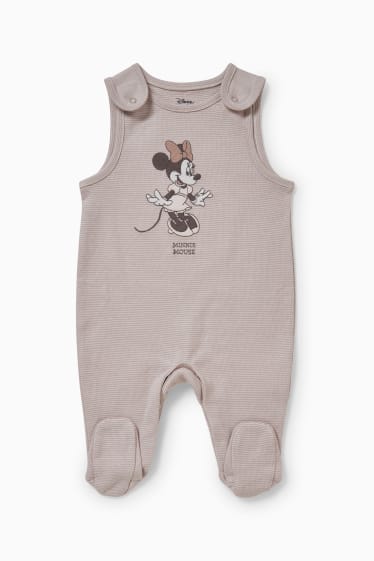 Nadons - Minnie Mouse - conjunt de pijama d’una peça  - 2 peces - beix