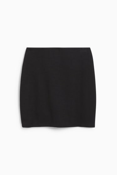 Femei - Fustă mini - negru