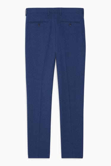 Home - Pantalons combinables - slim fit - Flex - LYCRA® - blau fosc