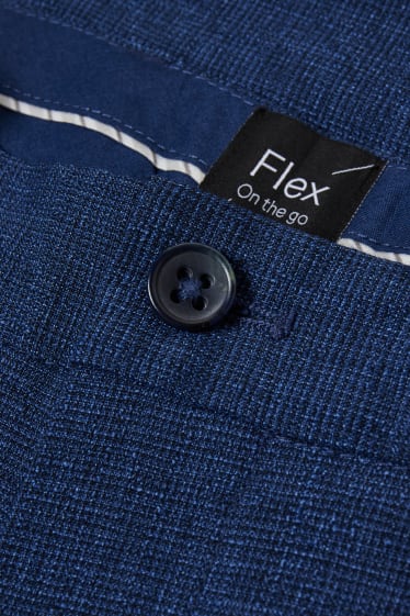 Home - Pantalons combinables - slim fit - Flex - LYCRA® - blau fosc