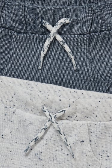 Bébés garçons - Lot de 2 - pantalon de jogging pour bébé - bleu