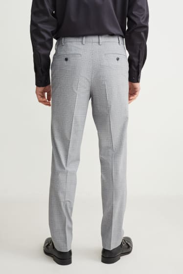 Mężczyźni - Spodnie modułowe - regular fit - Flex - LYCRA® - szary