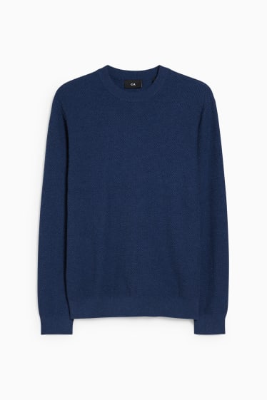 Uomo - Maglione - blu scuro