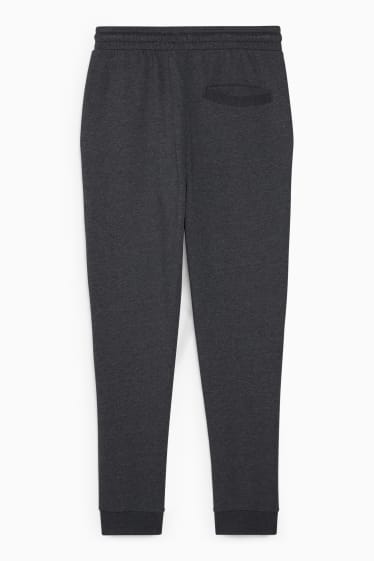 Men - Joggers - dark gray melange