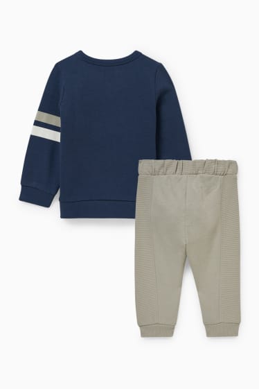 Neonati - Miffy - completo per neonati - 2 pezzi - blu scuro