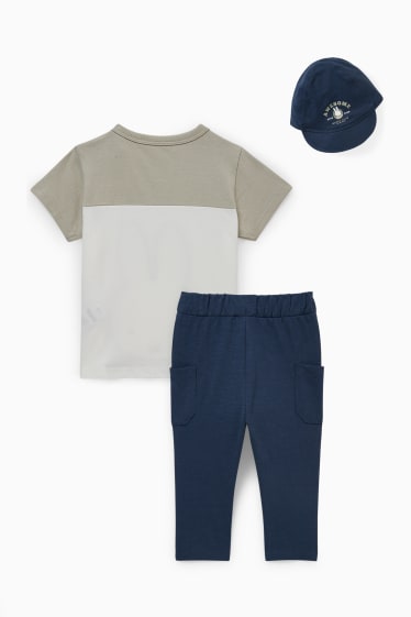 Babys - Miffy - Baby-Outfit - 3 teilig - cremeweiss