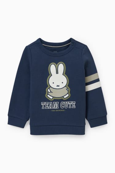 Neonati - Miffy - completo per neonati - 2 pezzi - blu scuro