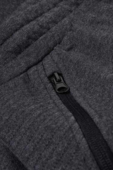 Men - Joggers - dark gray melange