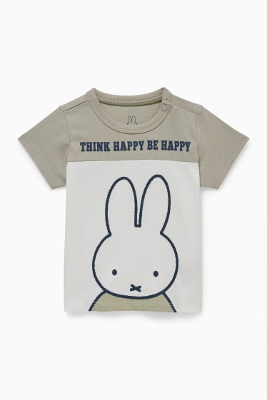 Babys - Miffy - Baby-Outfit - 3 teilig - cremeweiss