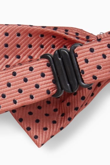 Children - Bow tie - polka dot - orange