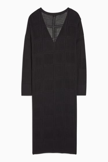 Donna - Cardigan lungo - nero