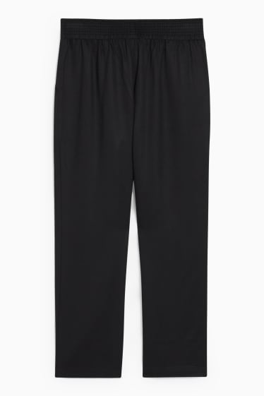 Copii - Pantaloni - tapered fit - negru