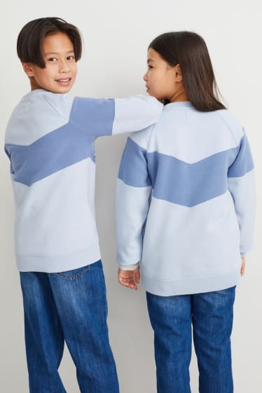 Kinder - Sweatshirt - genderneutral - hellblau