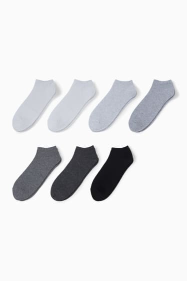 Femmes - Lot de 7 paires - chaussettes de sport - blanc