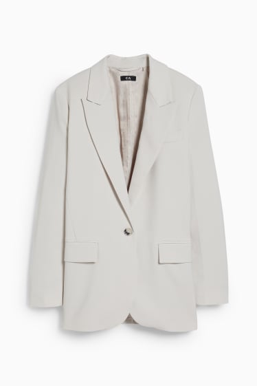 Mujer - Americana extragrande - crema