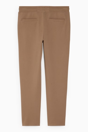 Hommes - Pantalon de jogging - marron clair