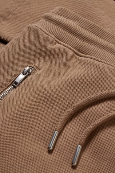 Home - Pantalons de xandall - marró clar