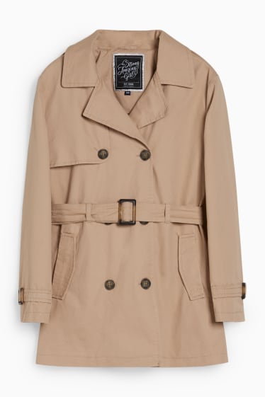 Kinder Mädchen - Trenchcoat - beige