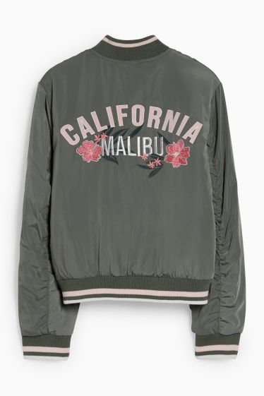 Children Girls - Bomber jacket - green