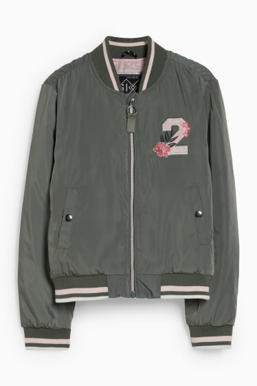Children Girls - Bomber jacket - green