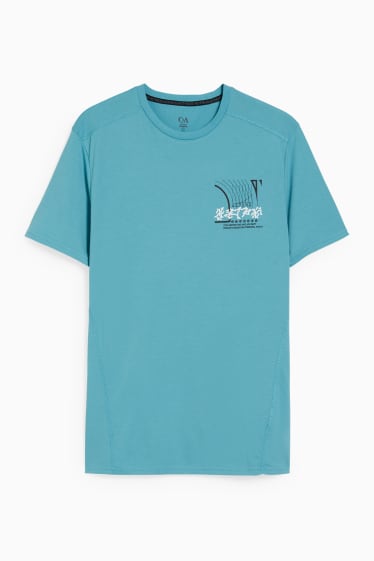 Hommes - Haut de sport  - turquoise