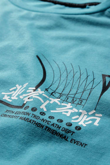 Herren - Funktions-Shirt - türkis