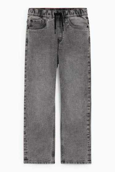 Children Boys - Loose fit jeans - denim-gray