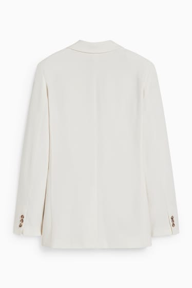 Damen - Oversized-Blazer - weiss