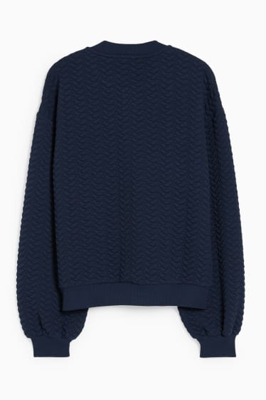 Damen - Sweatjacke - dunkelblau